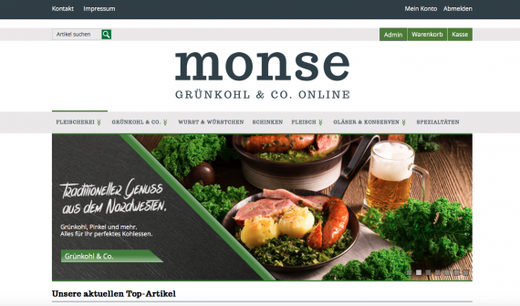 MONSE Grünkohl & Co. Online